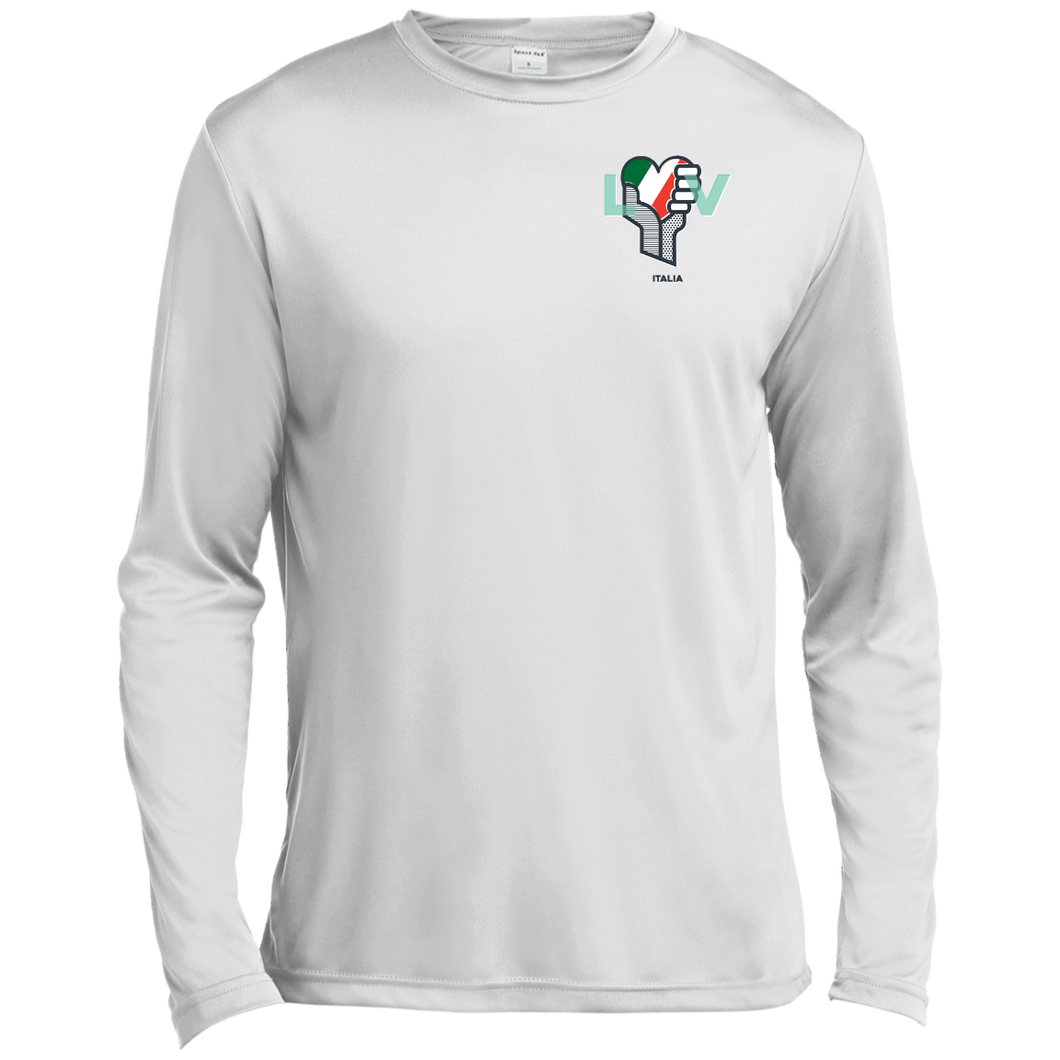 LUV Italia - ST350LS Spor-Tek LS Moisture Absorbing T-Shirt