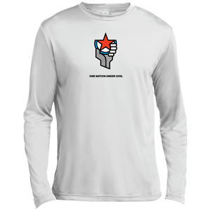 One Nation Under God - ST350LS Spor-Tek LS Moisture Absorbing T-Shirt