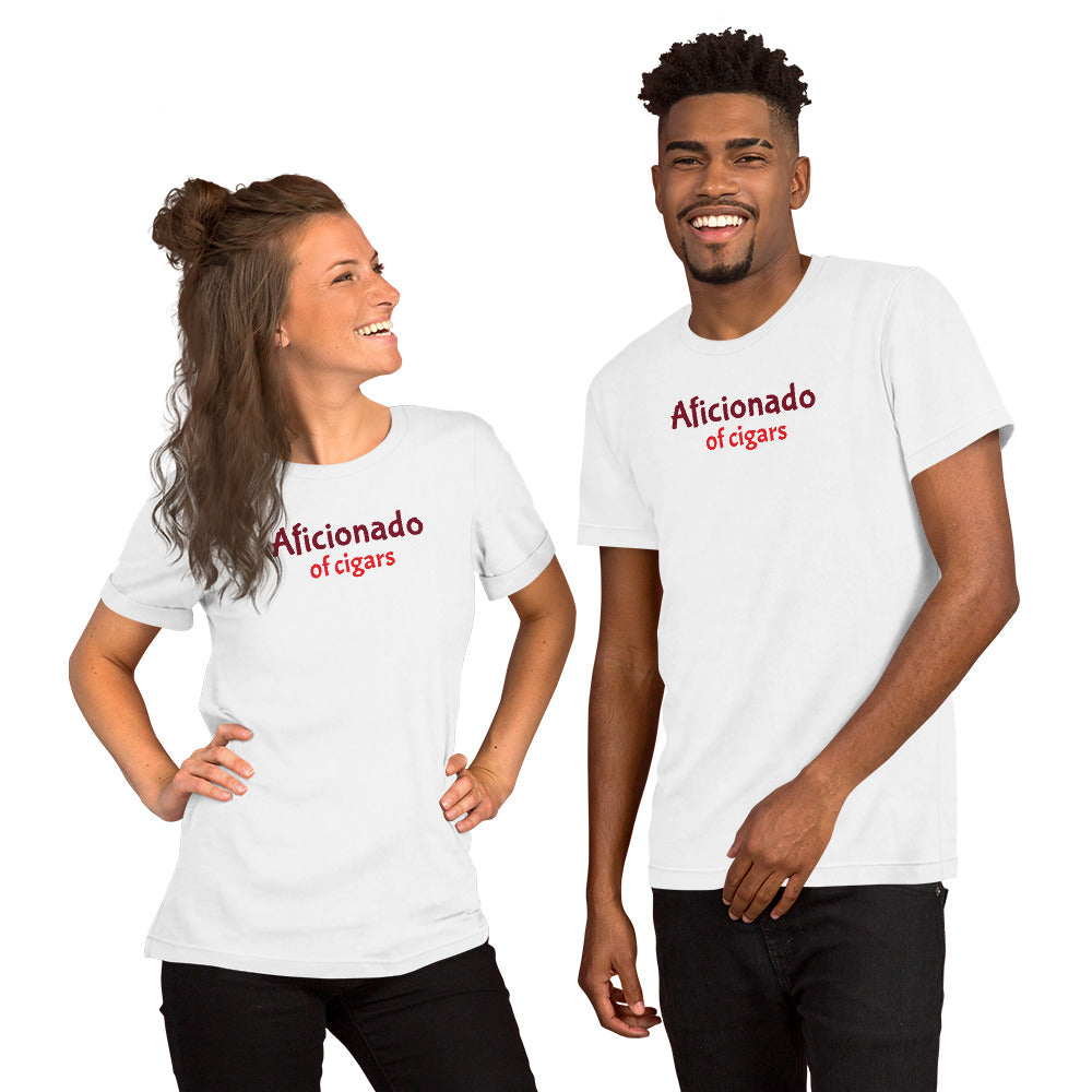 Aficionado Cigars - Short-Sleeve Unisex T-Shirt